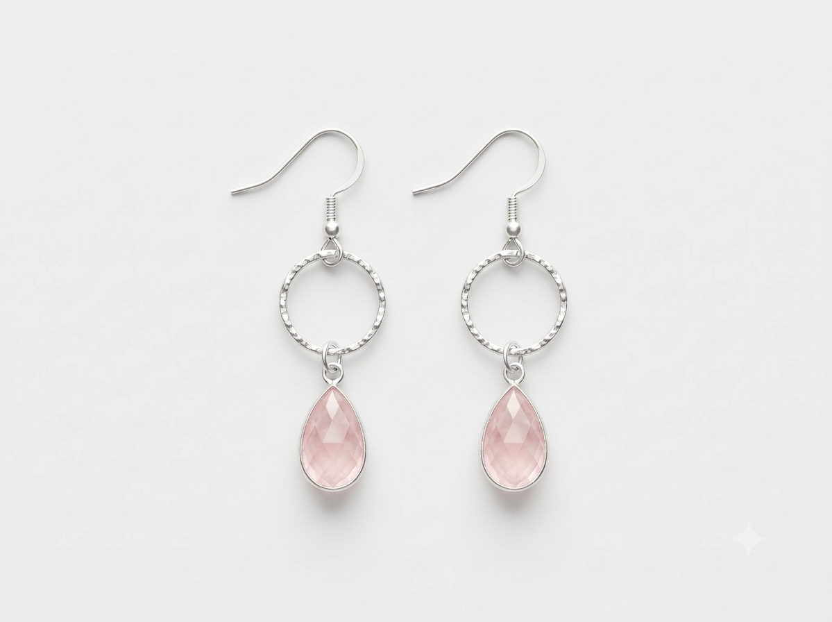Aro colgante Rosa